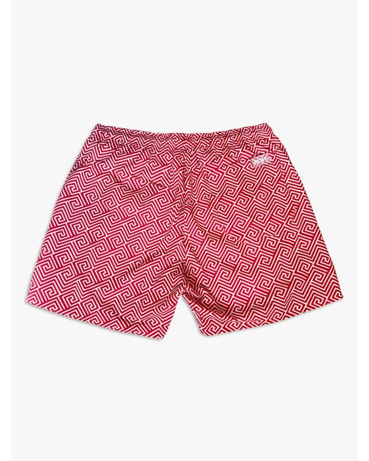 Bdxy Studio Red "The Frame" Swimshorts for men