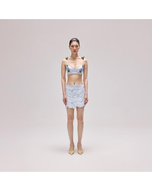 Herfetch Blue Resort Mini Skirt