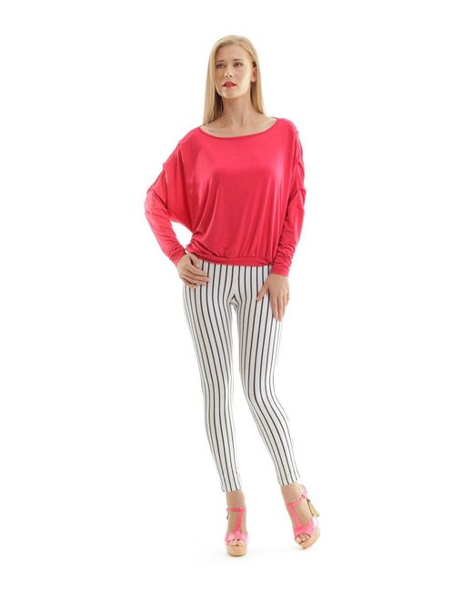 Conquista Red Tie Back Top