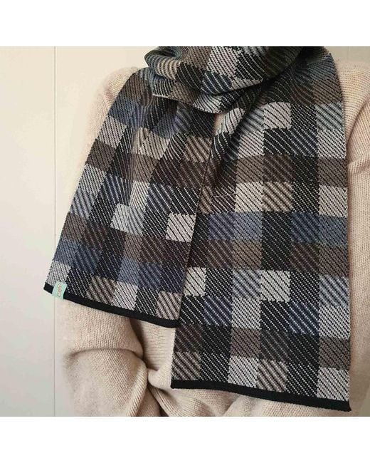 Otto & Spike Black Neutrals Scarves for men