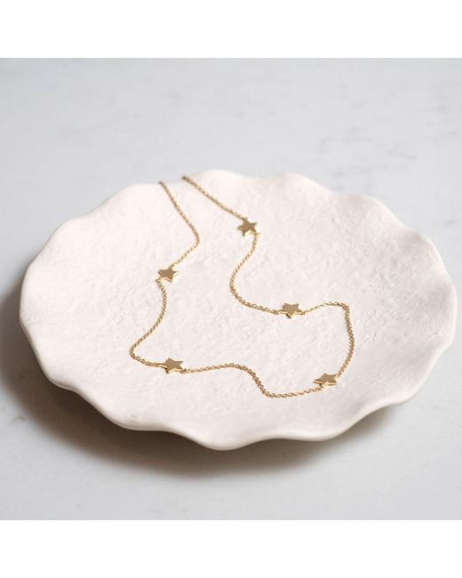 Auree Jewellery Metallic Alta Gold Vermeil Star Necklace