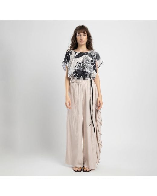 ARTISTA Black Neutrals Epic Short Sleeve Top