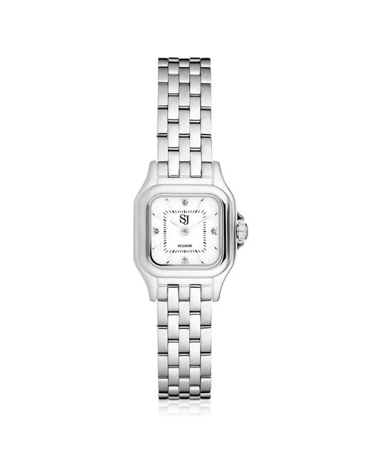 Sif Jakobs Jewellery Metallic Watch Fiorella Stainless Steel