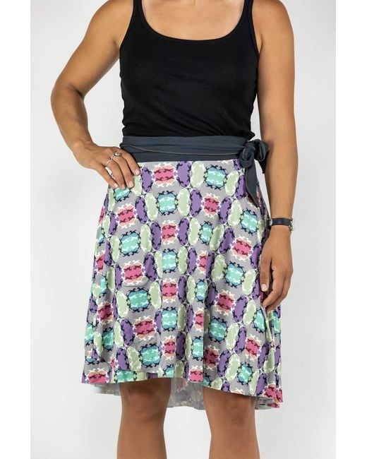 FORZA CAVALLO Multicolor Sette Wrap Skirt
