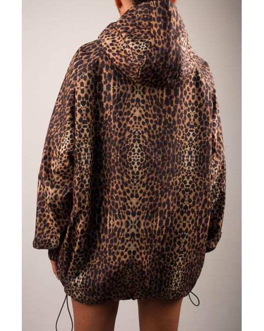 mysimplicated Brown Water Repellent Windbreaker
