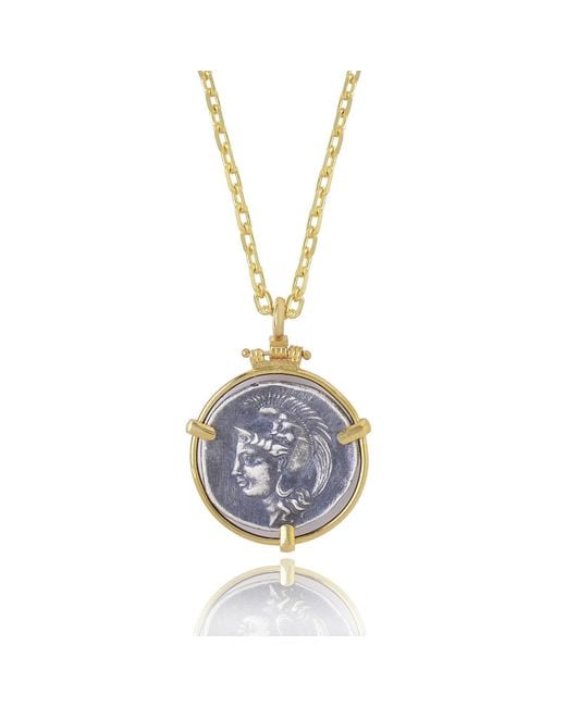 Ece London Blue The Luciana Coin Necklace
