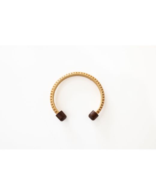 Whale Tail Weaving Black Neutrals The Wooden Whaler's Daughter Cuff