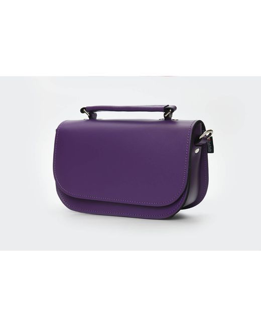Zatchels Purple Aura Handmade Leather Bag