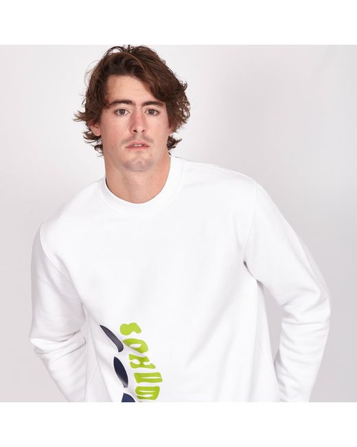 SOHUMAN White Aliu Organic Cotton Sweatshirt