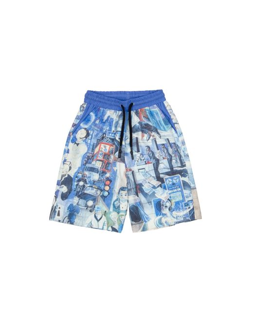 mysimplicated Blue Bermuda Shorts for men