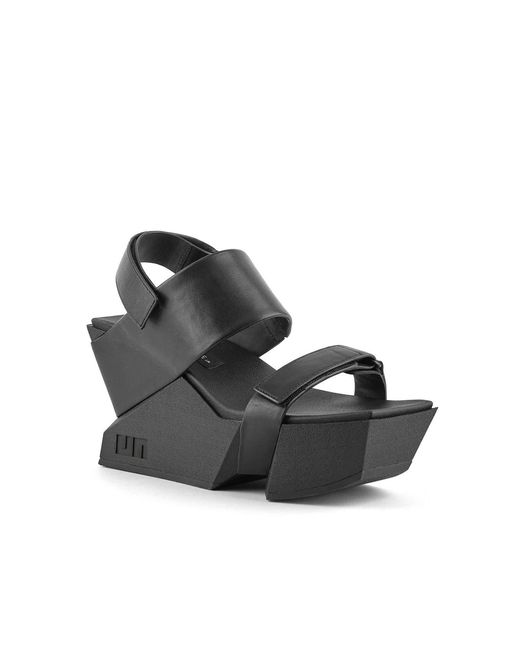 United Nude Black Brutt Sandal