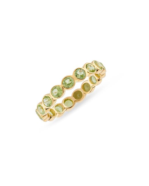 Auree Jewellery Green Ortigia Peridot Vermeil Ring
