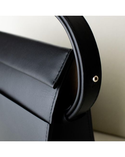 godi. Black The Christy Handmade Adjustable Shoulder Bag