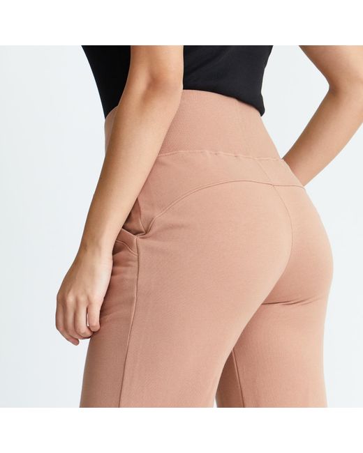 LOVETRUST Brown Neutrals Drew Wide Leg Pant