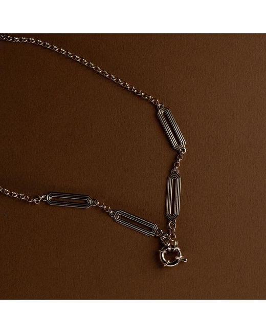 Zoe & Morgan Metallic Eliza Chain