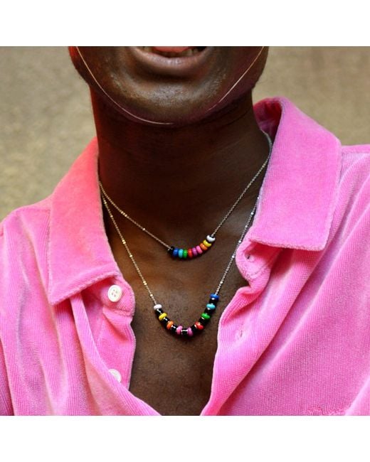 Pinnole Gray Full Game Necklace
