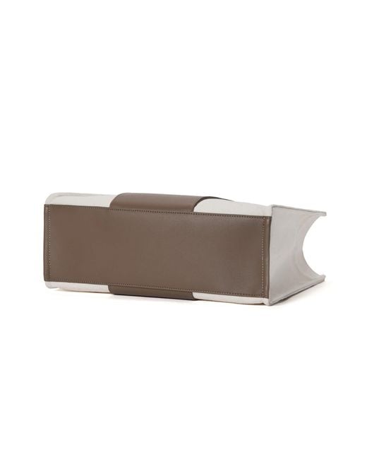MARHEN.J Brown Neutrals Canvas Shoulder Bag Kai