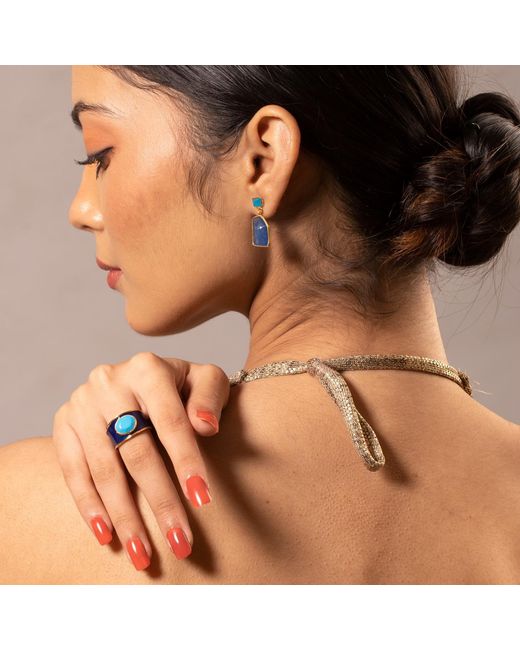 GEM BAZAAR Women's Turquoise Blue