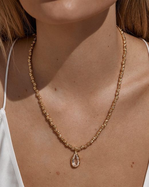 Amber Sceats Metallic Sofian Necklace