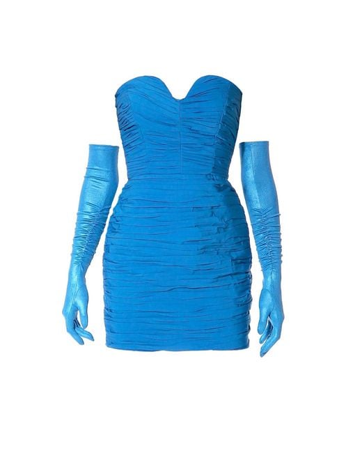 AGGI by HALEWSKI Blue Diva Dress
