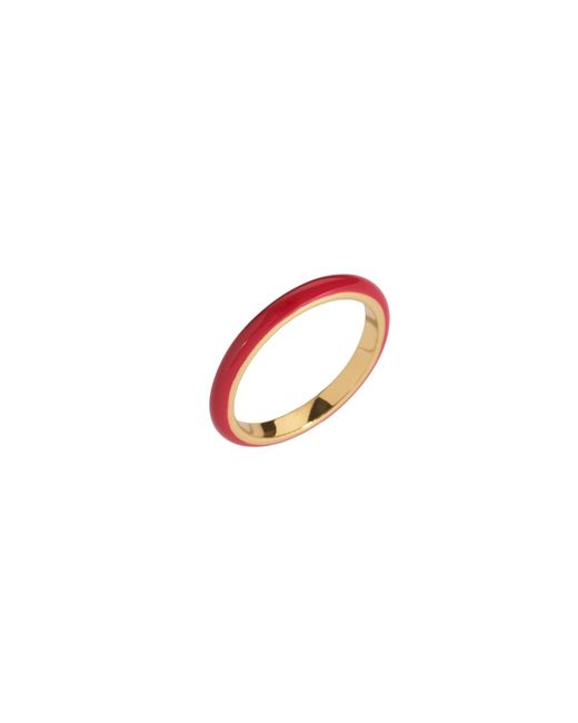 Claire Hill Designs Red Cherry Enamel Ring