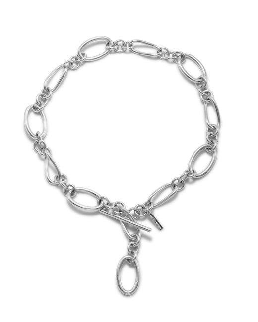 Jaredjamin Metallic Ophelia Choker Chain Necklace