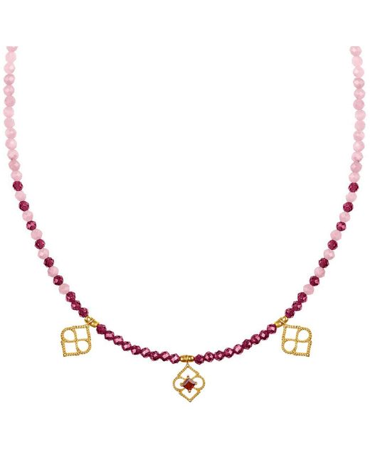 Charlotte's Web Jewellery Brown Marrakesh Sunrise Beaded Necklace