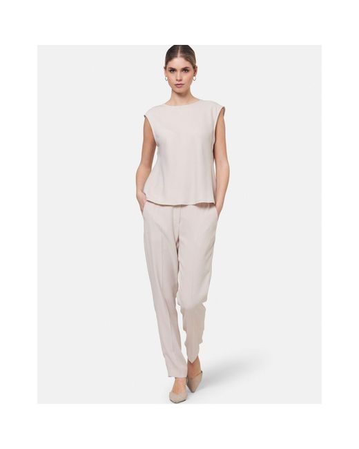Helen Mcalinden Pink Neutrals Nicki Natural Pearl Top