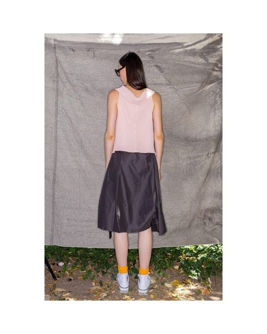 Bianca Popp Black Wrapped Skirt