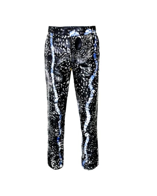 Chuks Collins Gray Oke Adire Pant for men