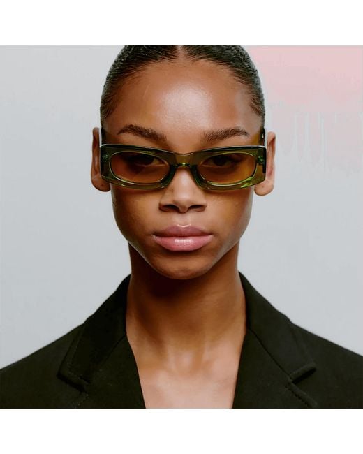 A.Kjærbede Green Frida Sunglasses Light