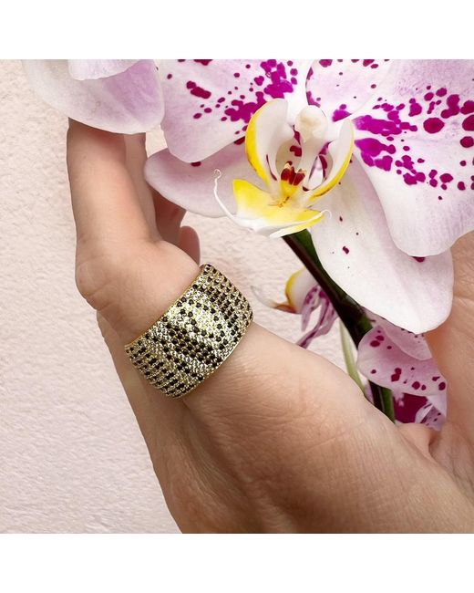 Native Gem Metallic Billionaire Ring- Python