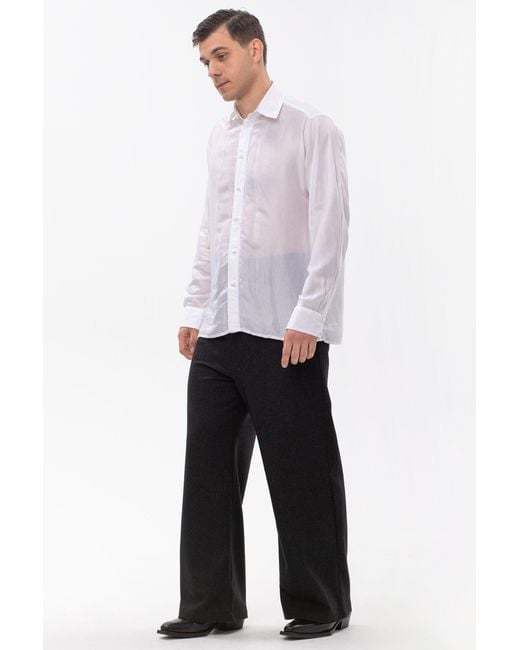 Maison Bogomil White Classic Shirt for men