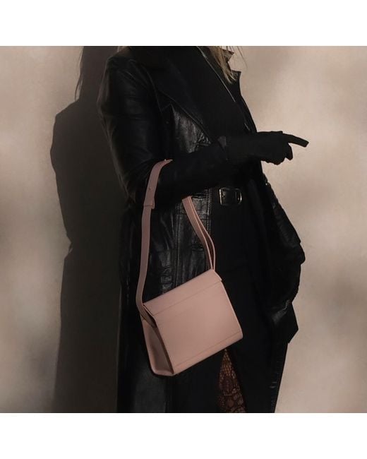 godi. Pink The Christy Handmade Adjustable Mini Shoulder Bag