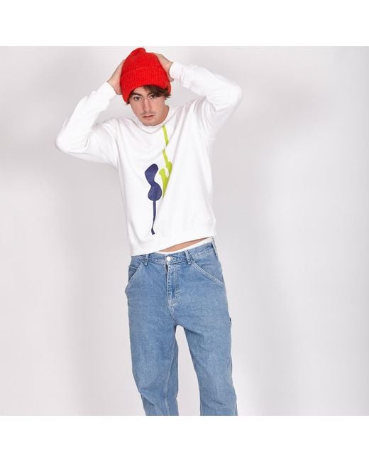 SOHUMAN White Rie Sustainable Sweatshirt