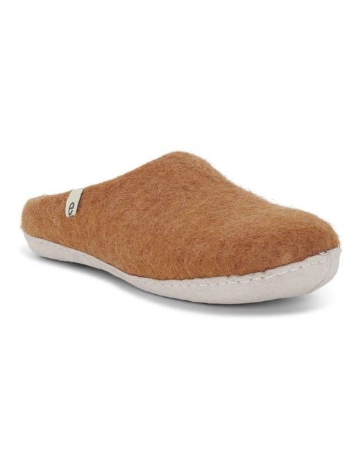 Egos Brown Chestnut Slipper
