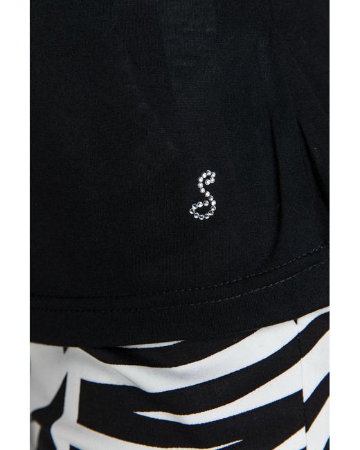 Conquista Blue Short Sleeve Top
