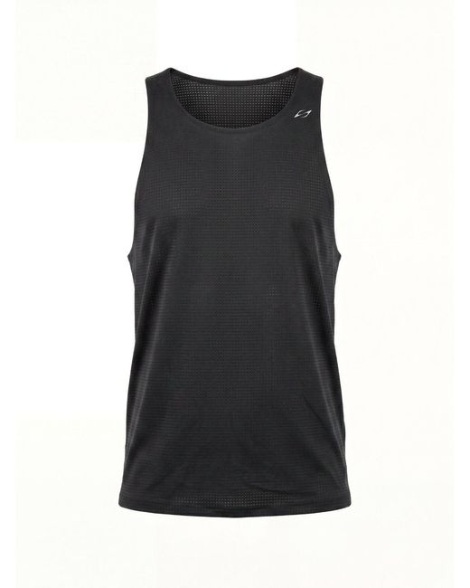 Saved Lab Black Active Tank for men
