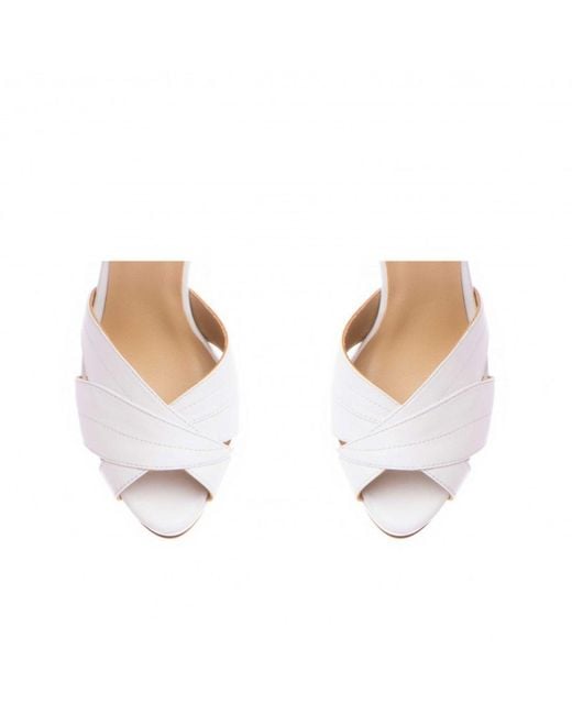 The 5Th Element White Smaranda Sandal