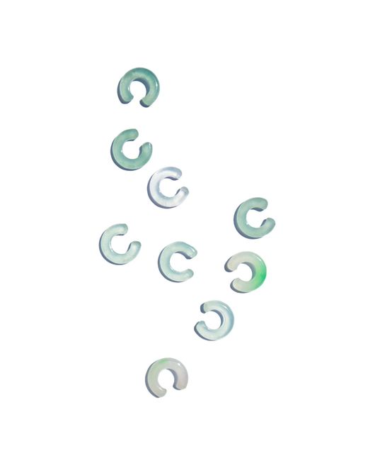 seree Blue Abby Single Jade Cuff Earring