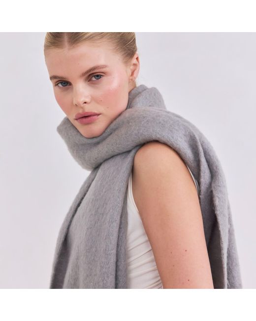 Arctic Fox & Co. Gray The Reykjavik Scarf