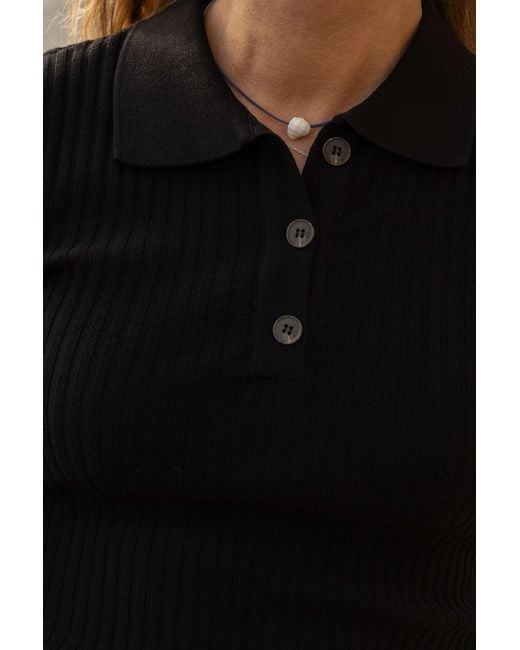SALANIDA Blue Madonna Polo Top