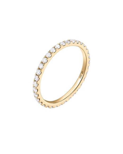 Dyamka Metallic Paved Alliance Ring