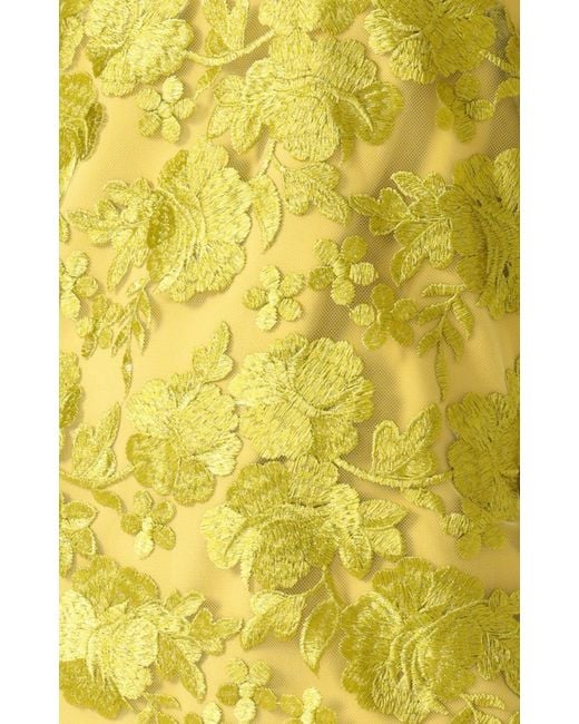 SACHA DRAKE Yellow Delphine Dress
