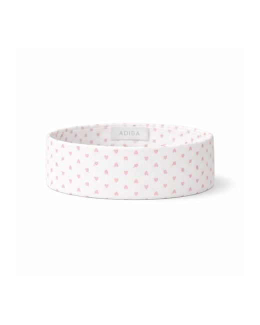 ADIBA White Whisper Hearts Headband