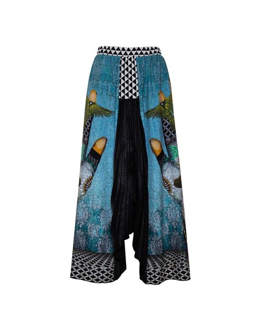 ARTISTA Blue Fortune Skirt