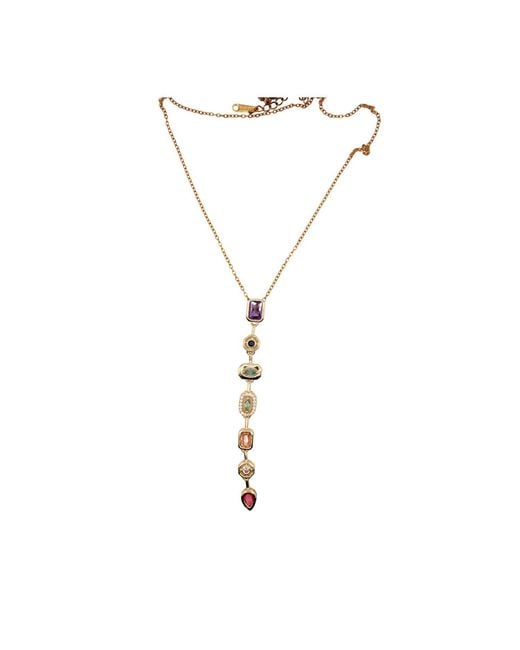 Urbane Jewelry Studio Metallic Chakra Necklace