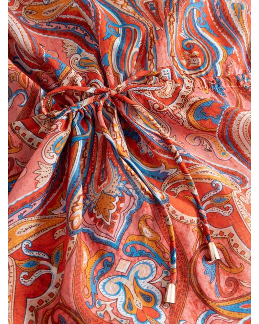 Zoe Red Veda Dress