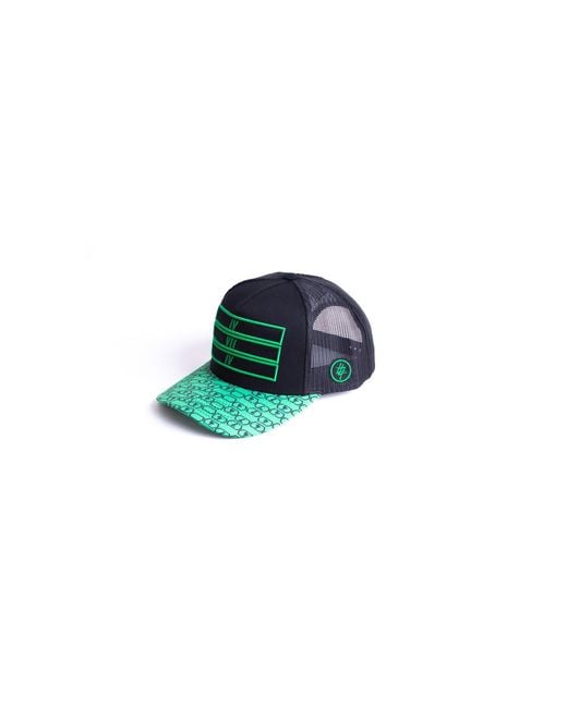 474 co Blue 474 Pattern Trucker Hat for men