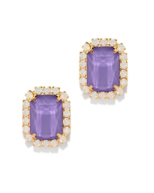 The Pink Reef Purple Gem Stud